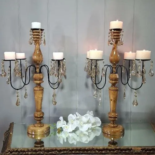 شمعدان رومیزی مدل 5 شعله (یک عدد)