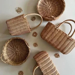 سبدهای حصیری