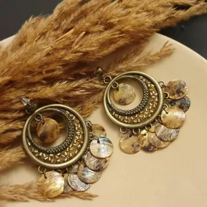 گوشواره آویز مدل نبات