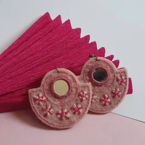 گوشواره نمدی مدل بهار