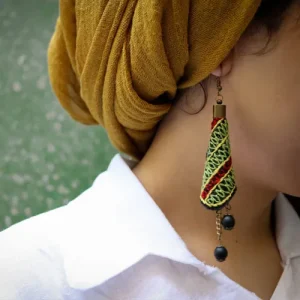 گوشواره پارچه ایی حیات