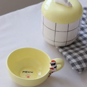 ماگ سرامیکی مدل گربه
