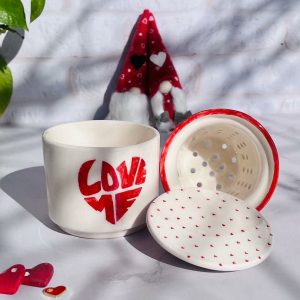 ماگ دمنوش سرامیکی مدل love me