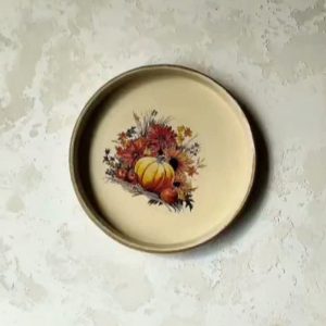 سینی چوبی مدل پاییز