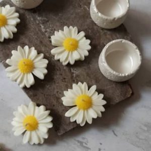 شمع مدل گل بابونه