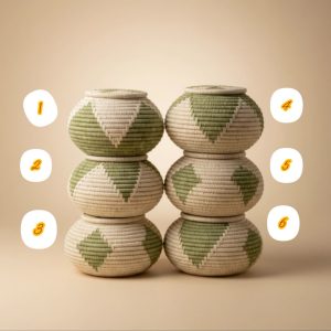 خمره حصیری مدل طرح دار