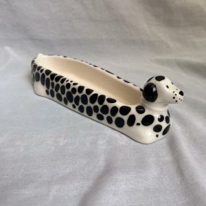 کوکی خوری سرامیک مدل سگ خالدار