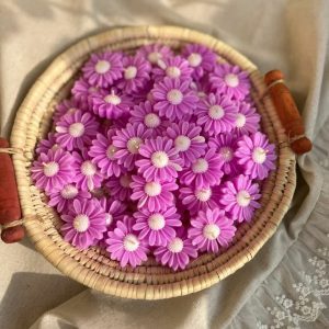 شمع گل مدل بابونه