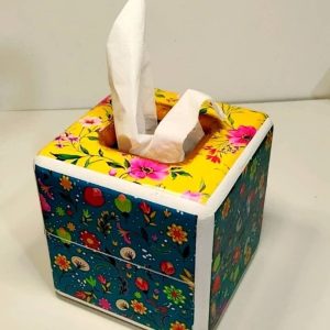 جعبه دستمال مدل مربع