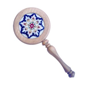 آینه دستی مدل نیلوفر